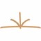 Ekena Millwork Davenport Timber Gable Bracket, Western Red Cedar, 96"W x 56"H x 1 1/2"D x 3 1/2"F, 14/12 Pitch GBW096X56X0204DAV00SWR - alternate 4